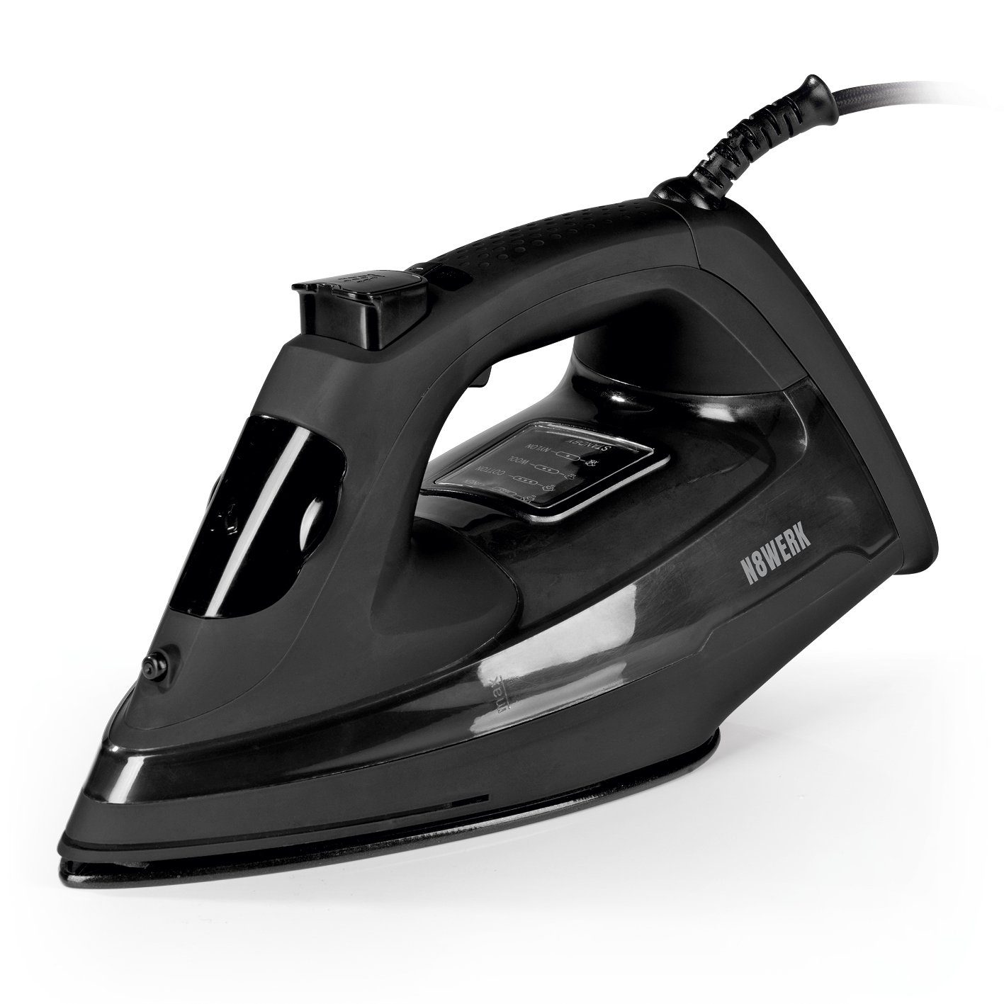 N8WERK Dampfbügeleisen Midnight Black Edition 2400W
