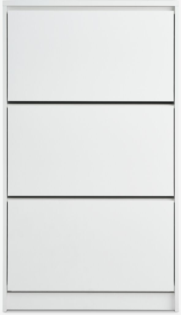 LIMFJORDEN LIMFJORDEN Schuhschrank, 3 Fächer, weiß