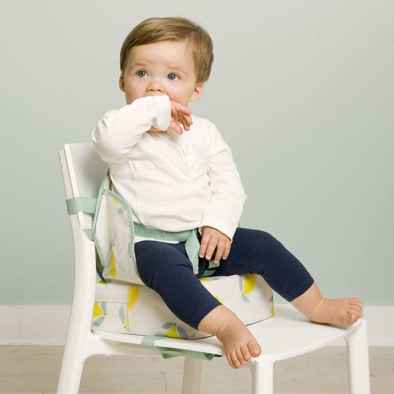 Rehausseur de chaise Easy Up citron Babytolove