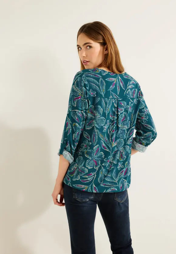 CECIL Bluse mit Multicolorprint