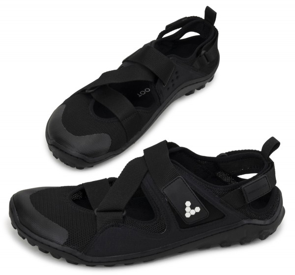 Vivobarefoot |m ~ Tracker Sandale ~ Obsidian