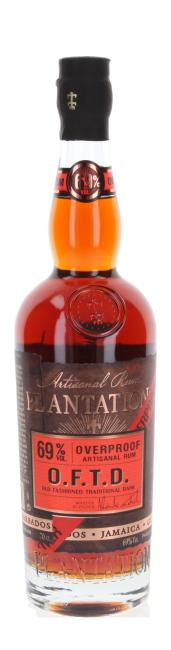 Plantation Rum OFTD Overproof 0,7 l·69 % vol