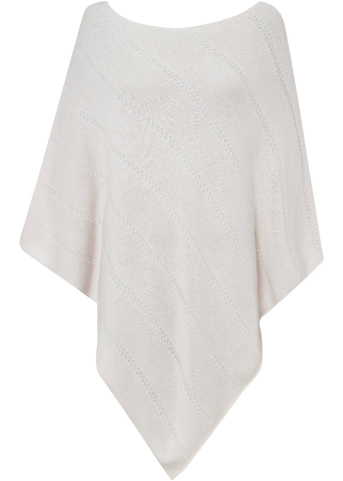 Wollponcho mit Good Cashmere Standard®-Anteil