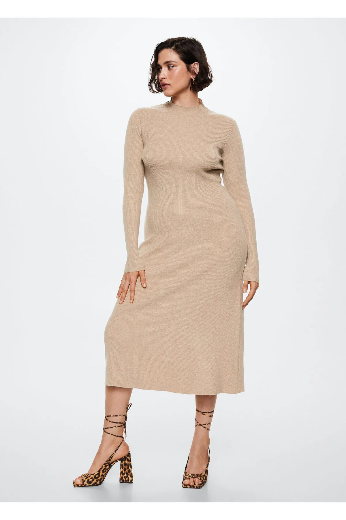 MANGO  Nacktes Damenkleid 37045931