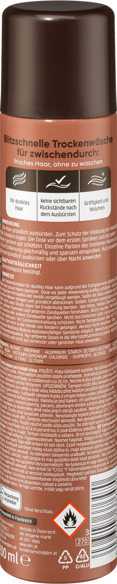 Trockenshampoo Braun, 200 ml