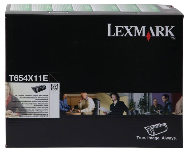 Lexmark T654X11E Original Tonerkartusche Schwarz