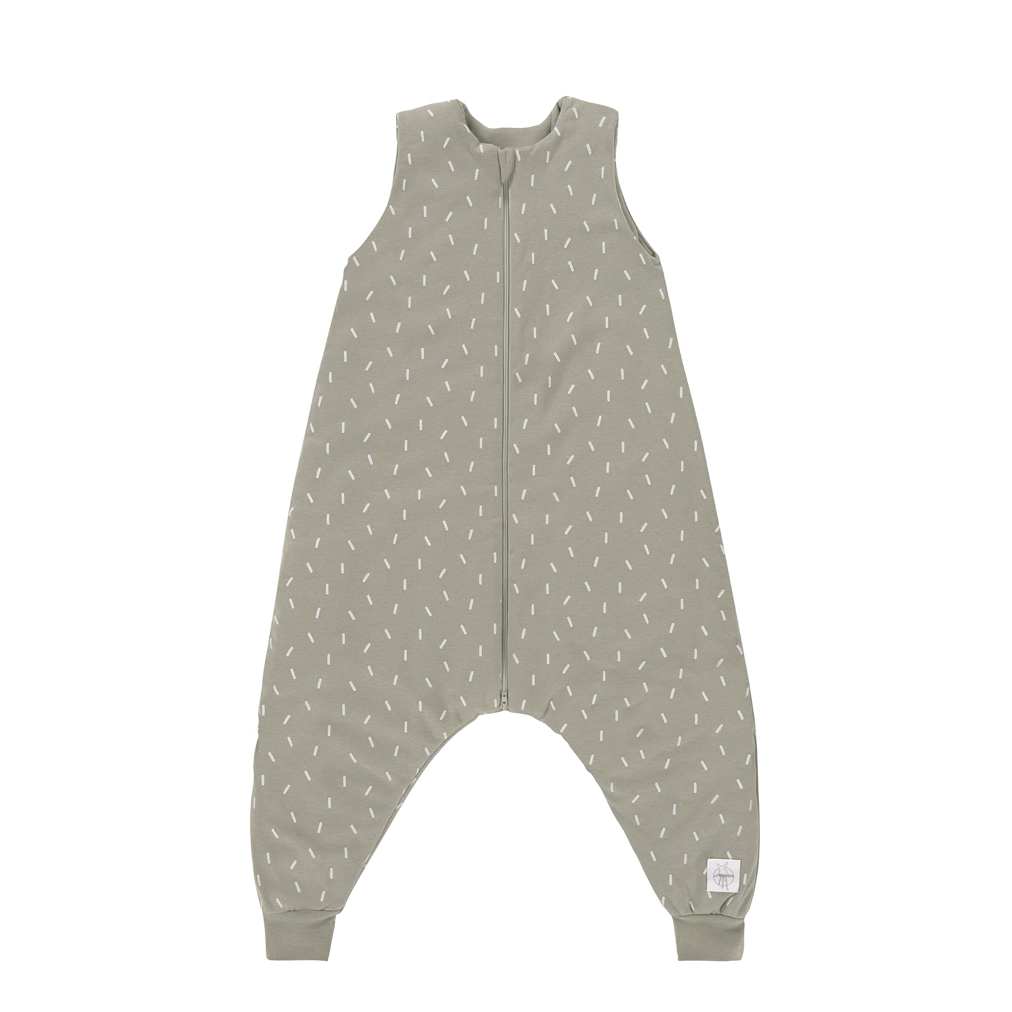 Kinder Schlafoverall 2,5 TOG, Speckles, Olive