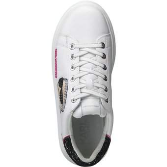 Karl Lagerfeld Kapri KC Glimmer Lo Lace in weiß