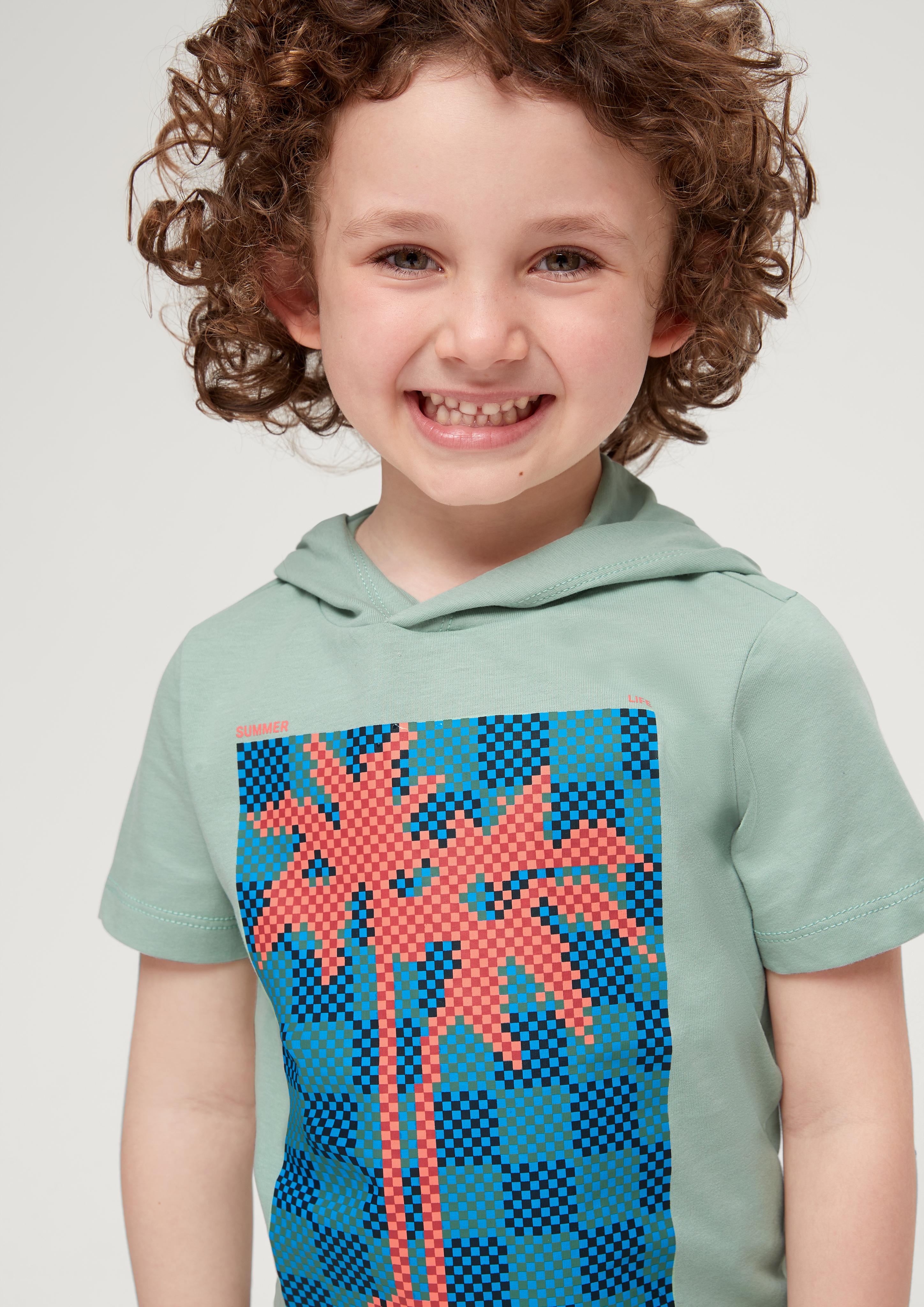 Printshirt mit Kapuze  2130691-6091