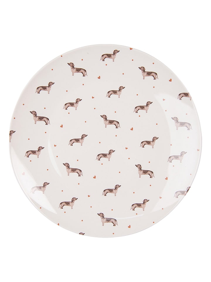 Clayre & Eef Speiseteller in Creme - Ø 26 cm günstig kaufen onesize