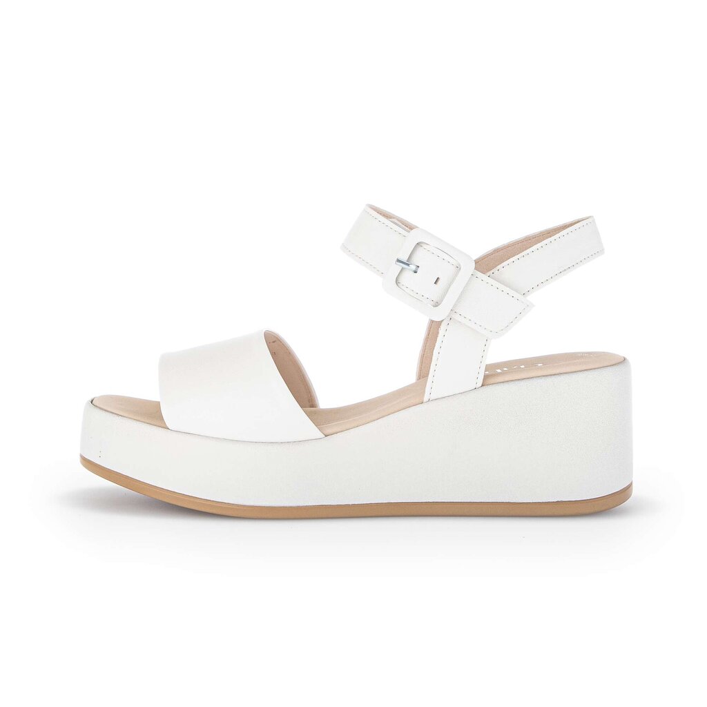 Gabor fashion Plateau Sandale creme