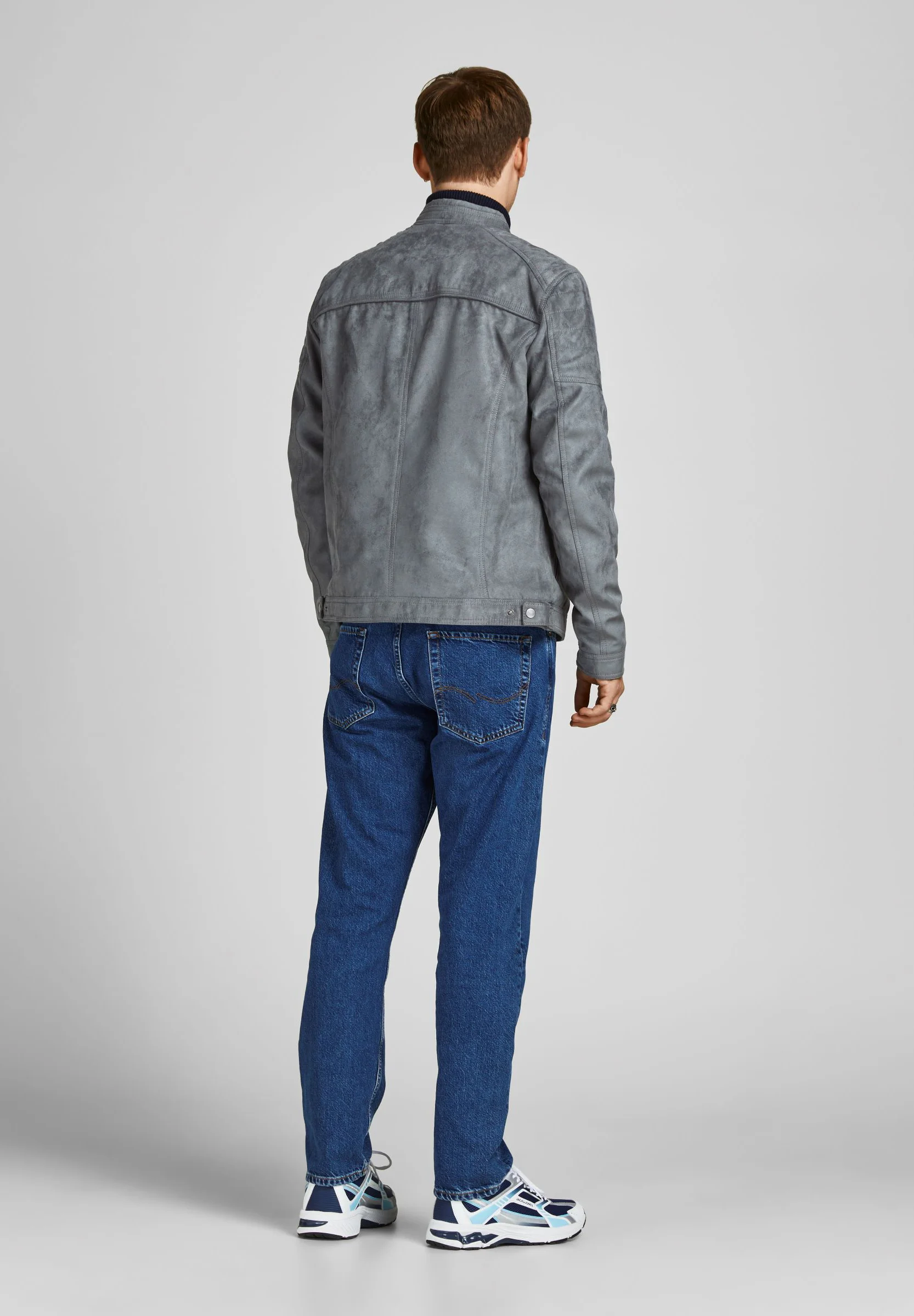 Jack & Jones JJEROCKY JACKET - Chaqueta de piel sintética