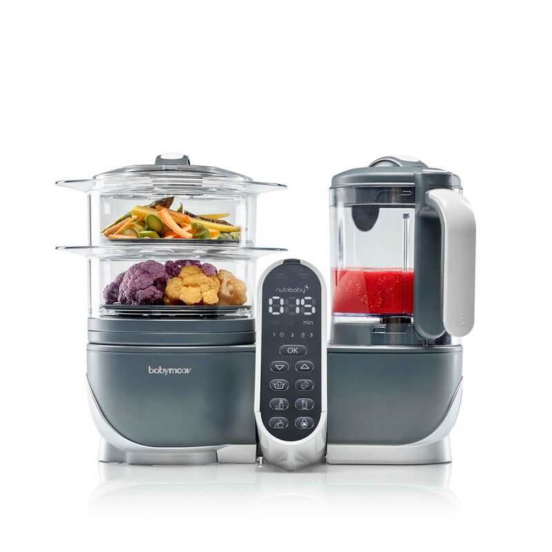Cuiseur vapeur Nutribaby + industrial grey