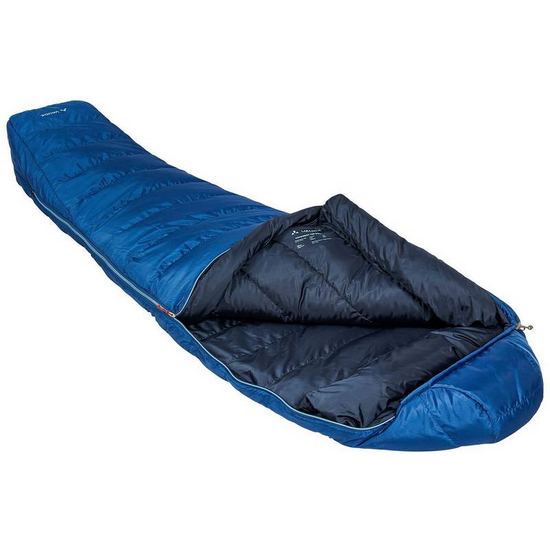VAUDE Hochgrat 300 DWN, ultramarine, left Daunenschlafsack