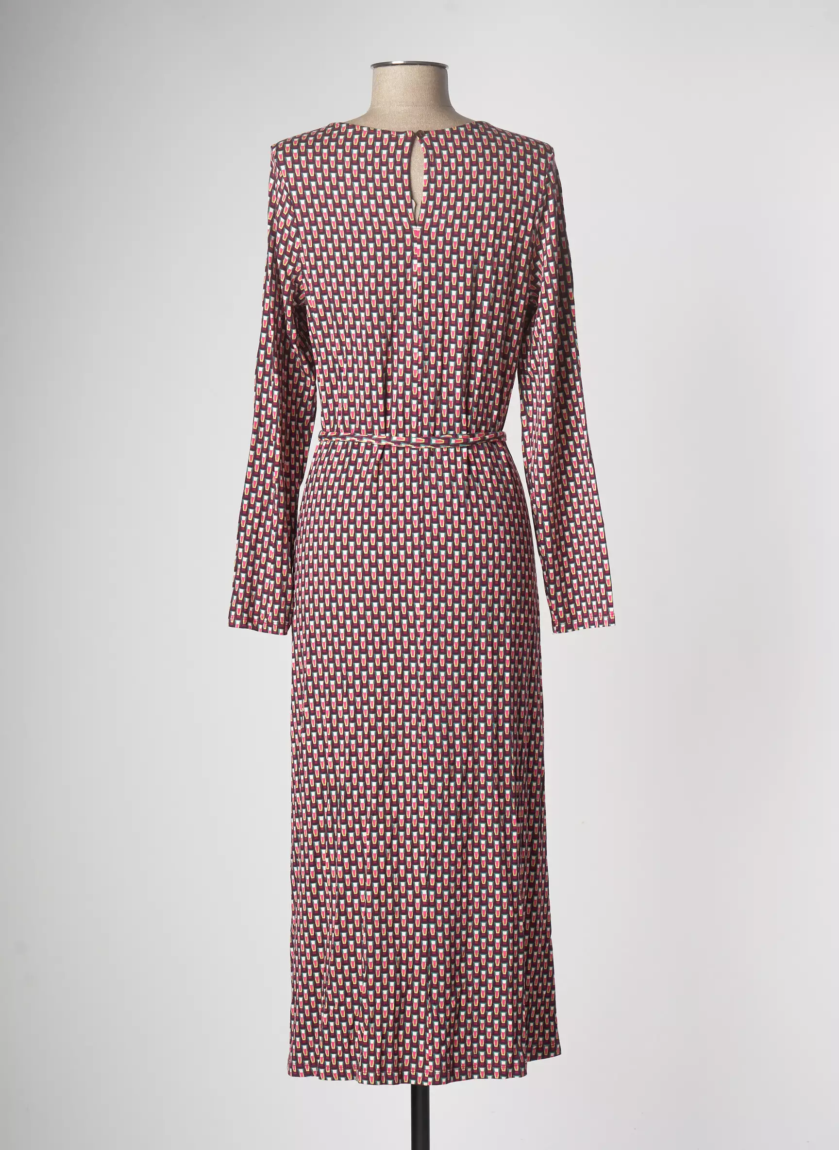 Surkana Robes Longues Femme couleur rouge