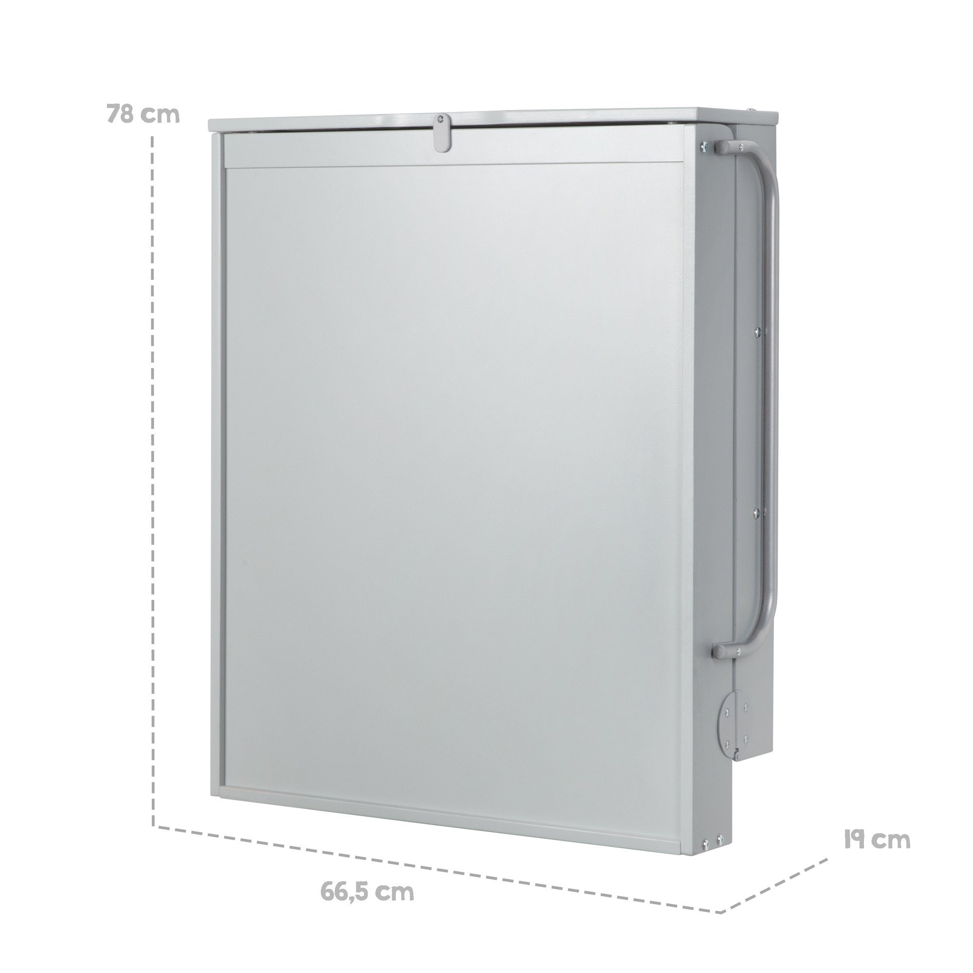 roba® Wickelregal roba Style, klappbares Wandwickelregal inkl. Wickelauflage, platzsparend