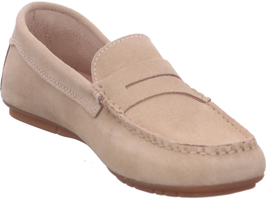 MARC O'POLO Sportliche Slipper beige Mocassin