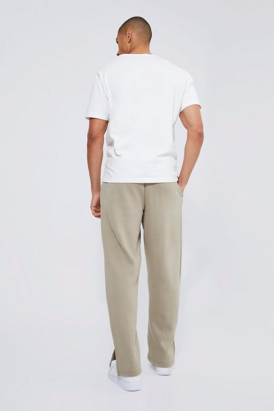 Lockere Official Jogginghose mit geteiltem Saum