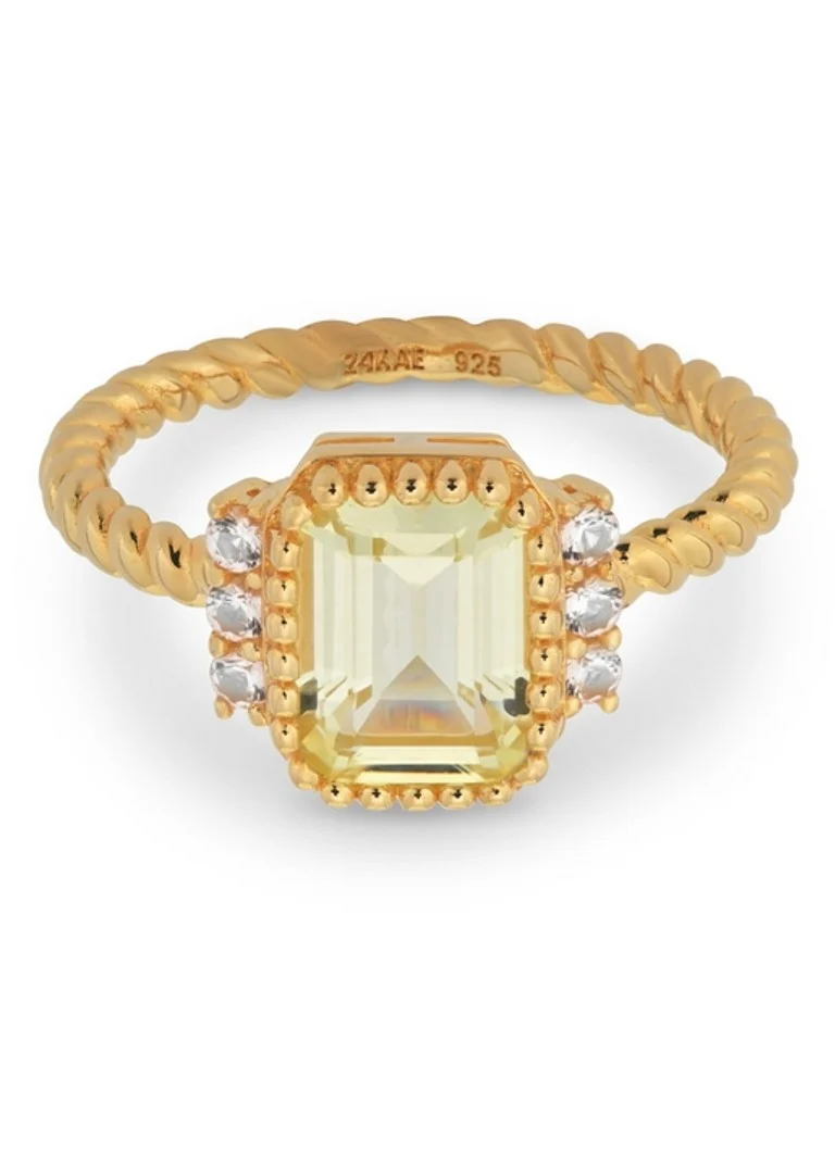 24Kae Ring gold plated 12402Y