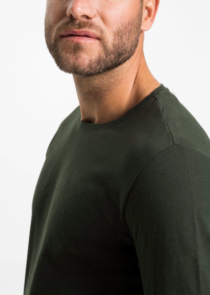 Langarmshirt (3er Pack)