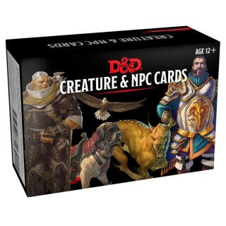 D&D Cards - Creatures & NPCs (EN)