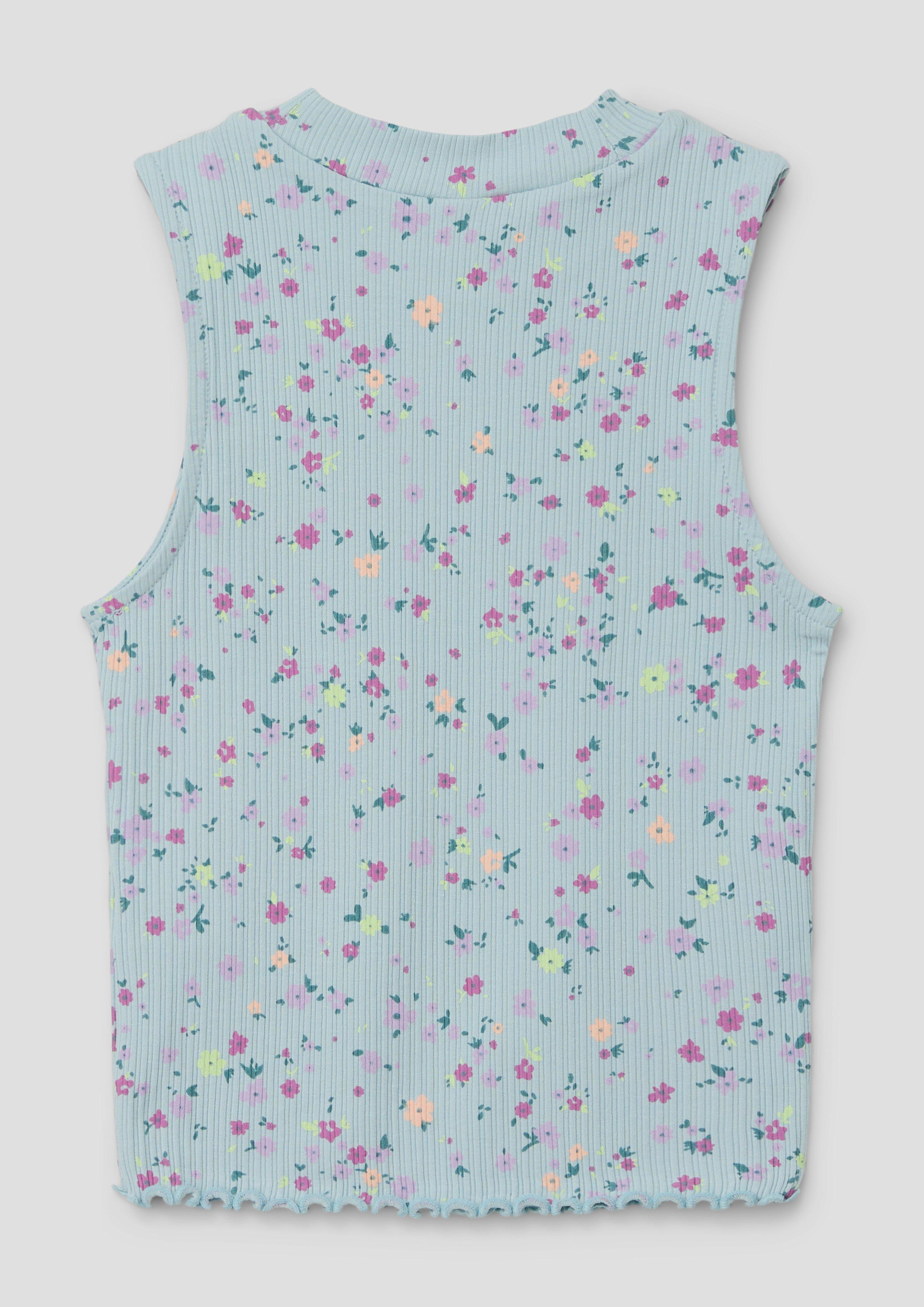 Ärmelloses Shirt mit All-over-Print  2142438-61A1