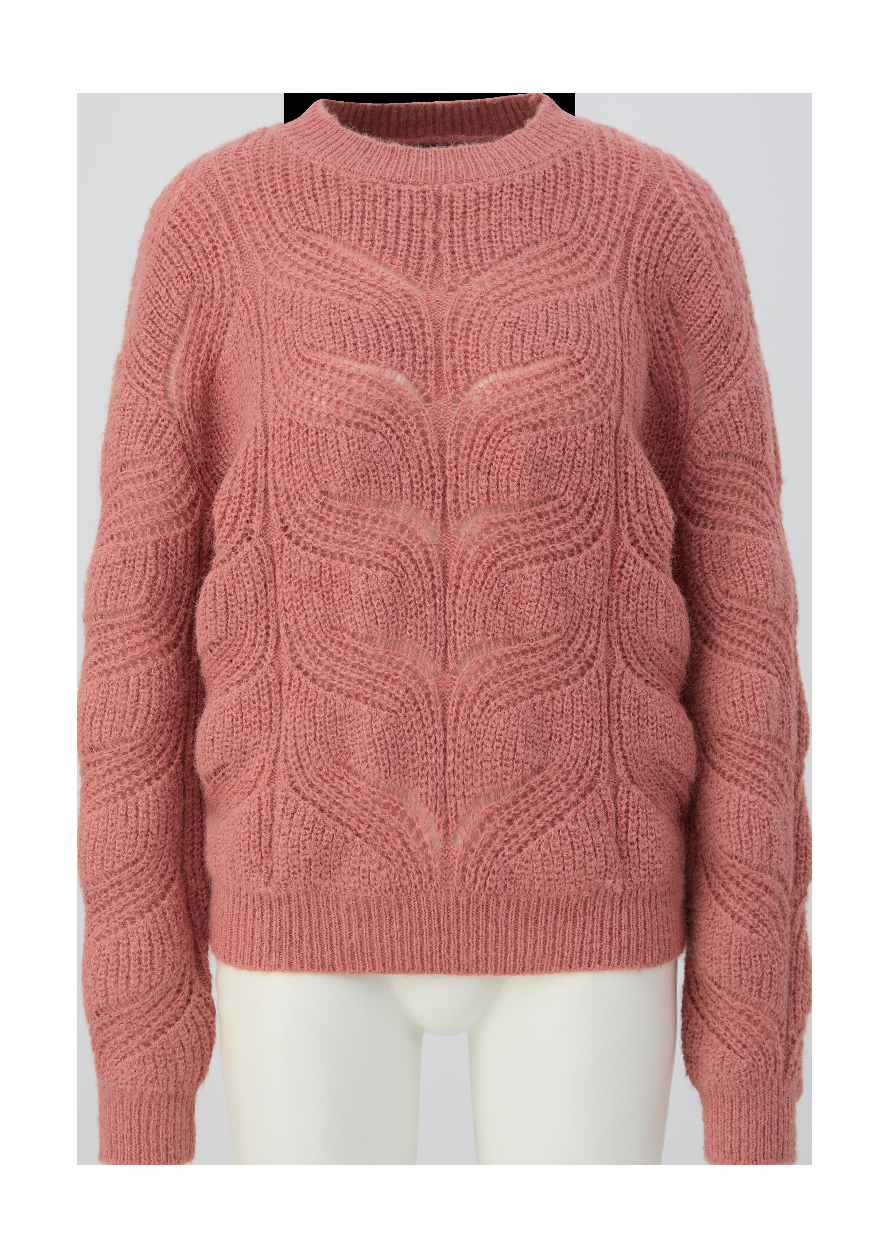 Strickpullover mit Zopfmuster  2151205-2068