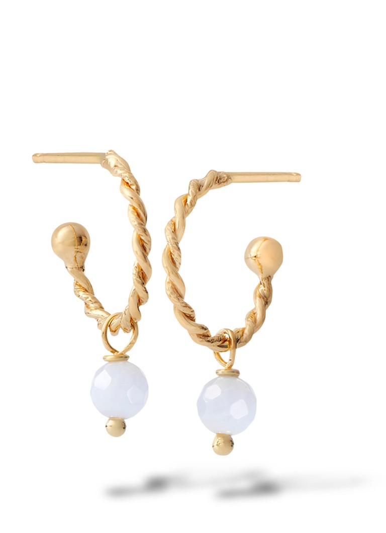 Casa Jewelry Riva gold-plated earrings