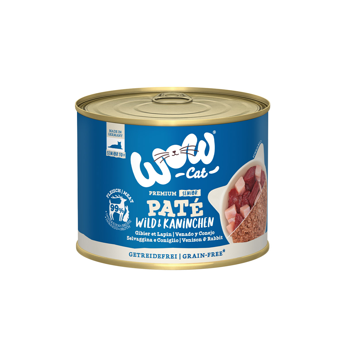 WOW CAT Senior Wild & Kaninchen günstig kaufen bei ZooRoyal