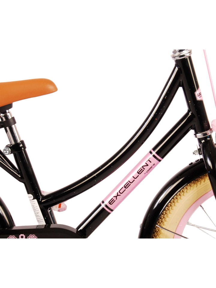 Volare Kinderfahrrad Excellent Fahrrad für Mädchen 16 Zoll Kinderrad Schwarz 4 Jahre günstig kaufen onesize