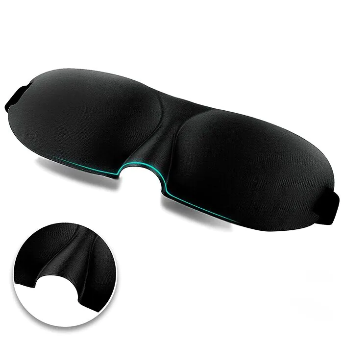 Waya 3D Comfort juoda akių kaukė