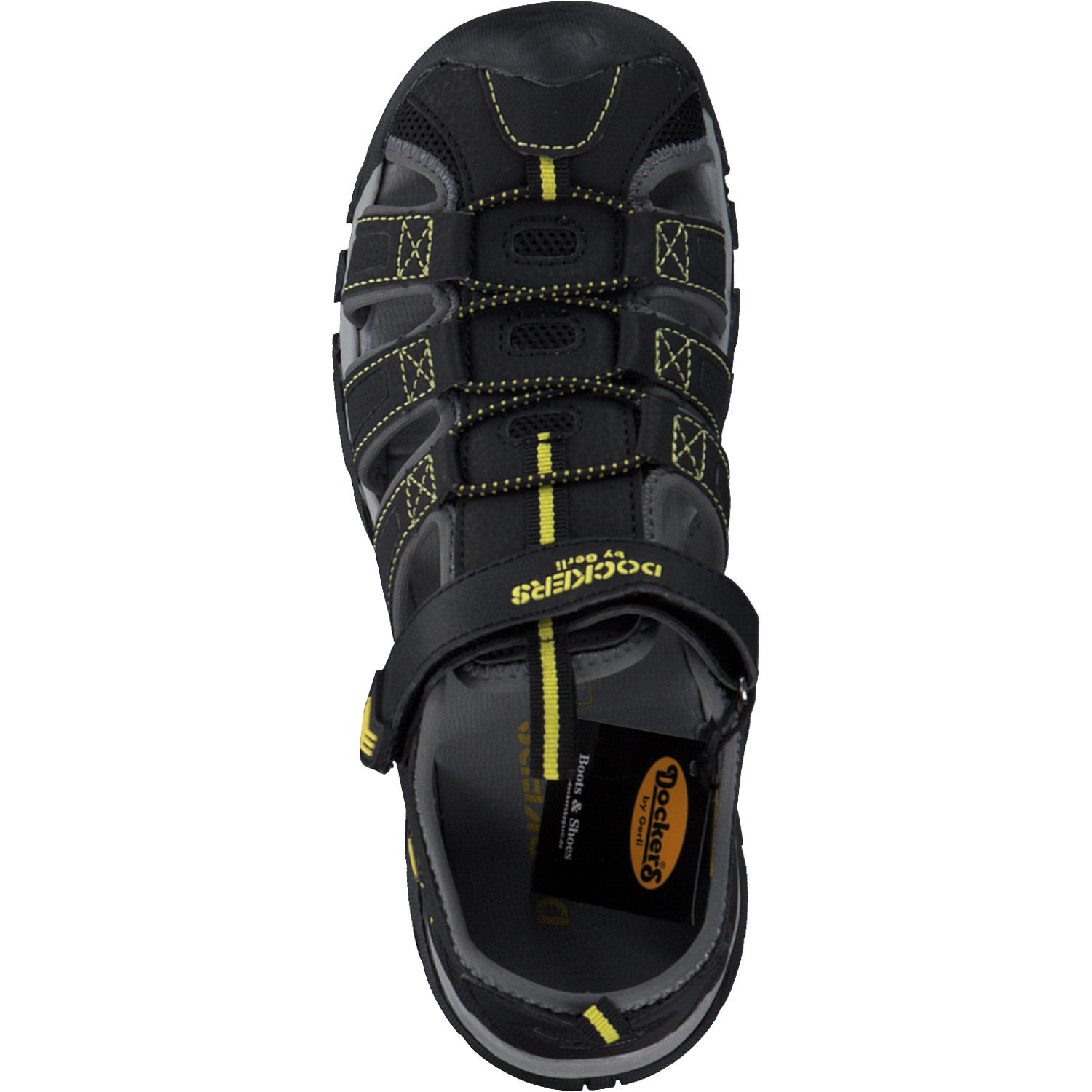 Dockers 50BH602, Sandalen (Kinder), Kinder, schwarz