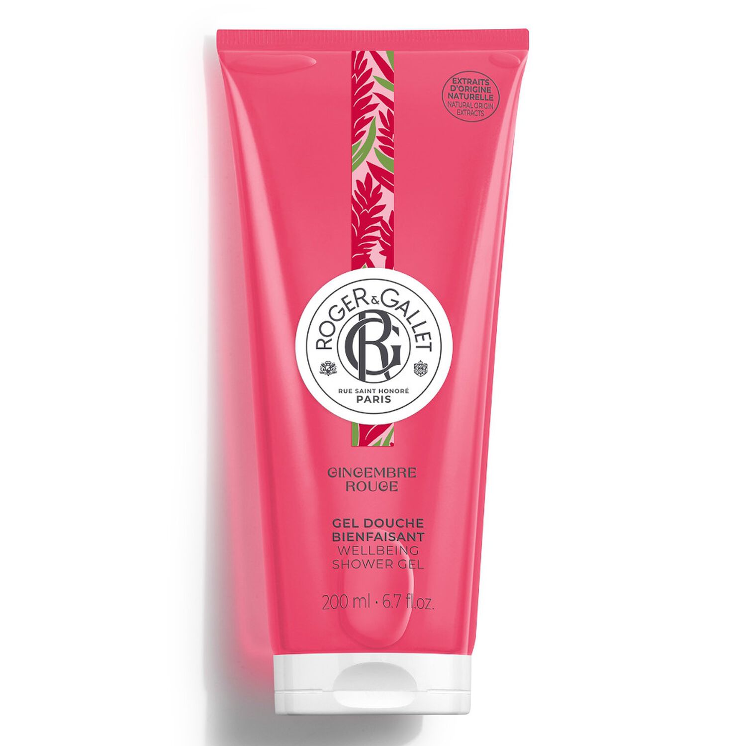 Roger&Gallet Gingembre Rouge Gel Douche Bienfaisante 200 ml
