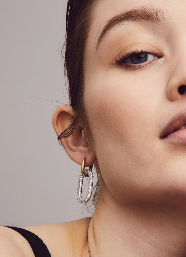 TI SENTO - Milano Gold-plated Earrings 7844ZY