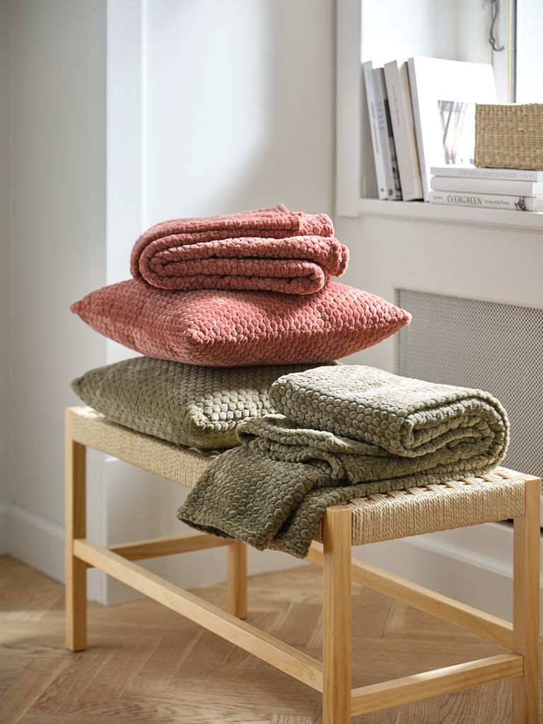 ROSENVIAL ROSENVIAL fleeceteppe 130x160 lys rosa