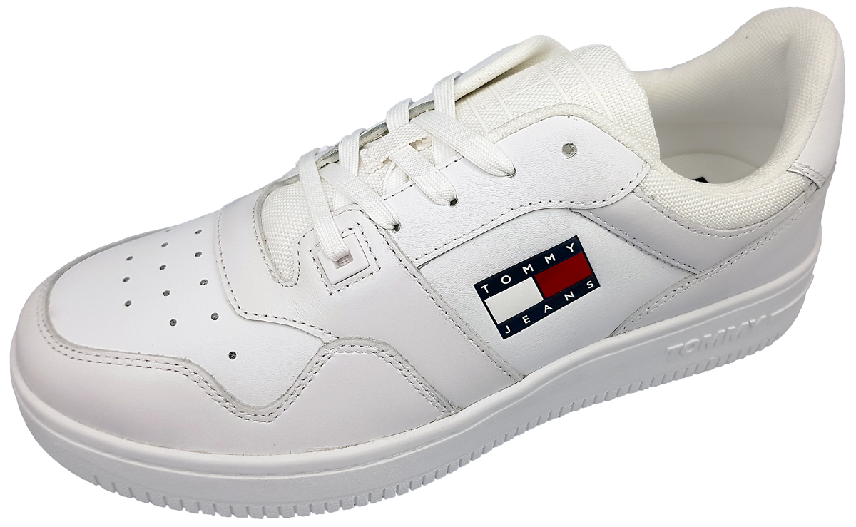 Tommy Hilfiger retro basket ess EM0EM00955 Weiß YBR white