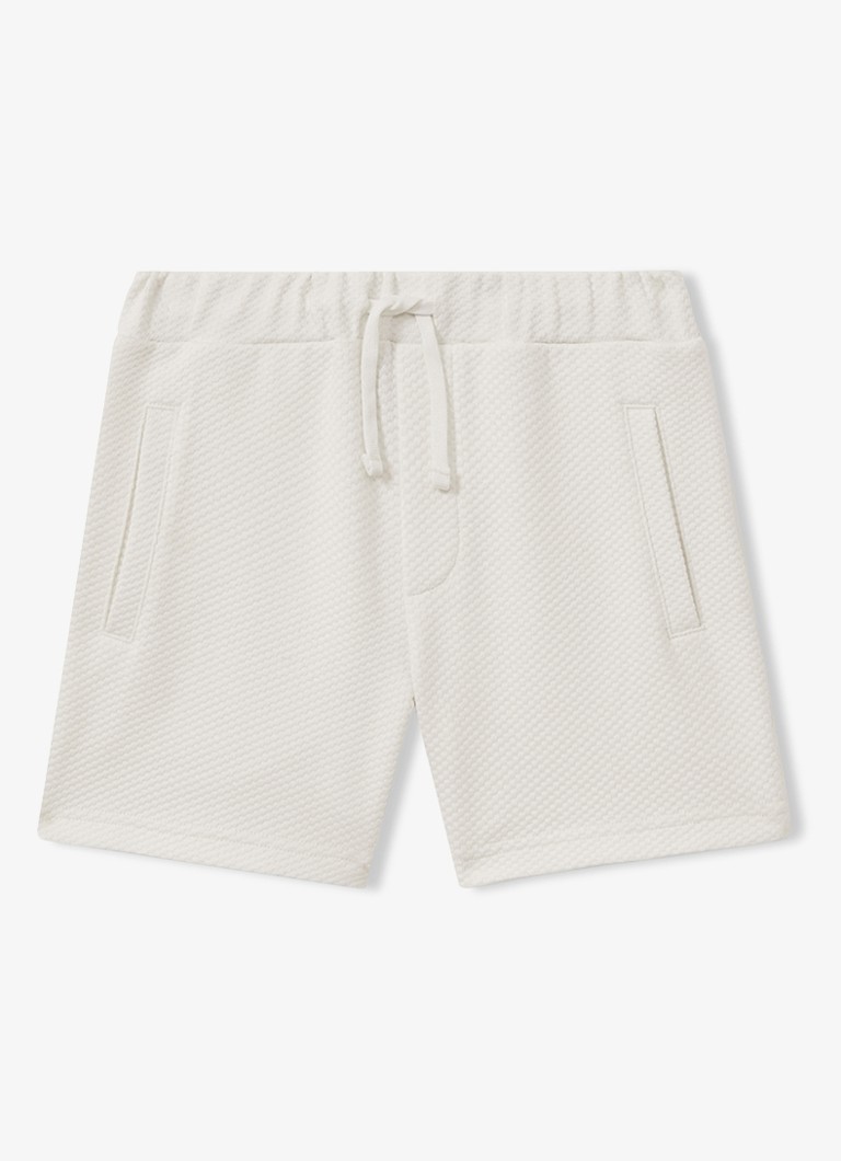 Pantaloni scurți texturați cu croială dreaptă Reiss Robin