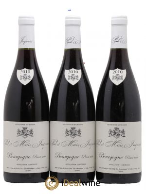 Bourgogne Paul & Marie Jacqueson  2010 - Lot de 3 Bouteilles