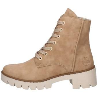 Rieker Schnürstiefelette in beige