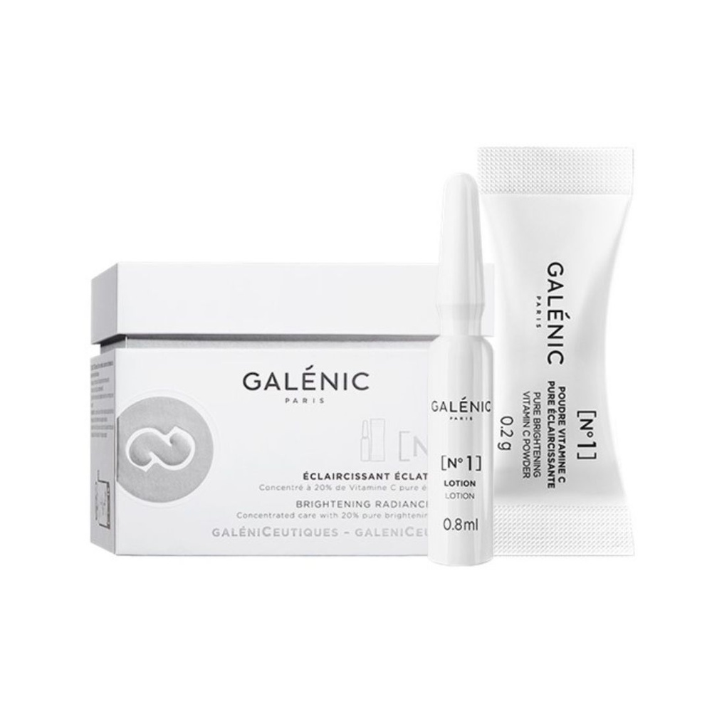 galénic N°1 Taches, éclat, anti-fatigue, Cure 1mois Cure de beauté visage