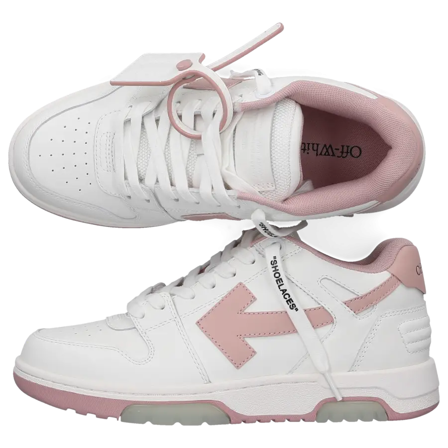 Off-White - Sneaker low OUT OF OFFICE Nappaleder - weiß