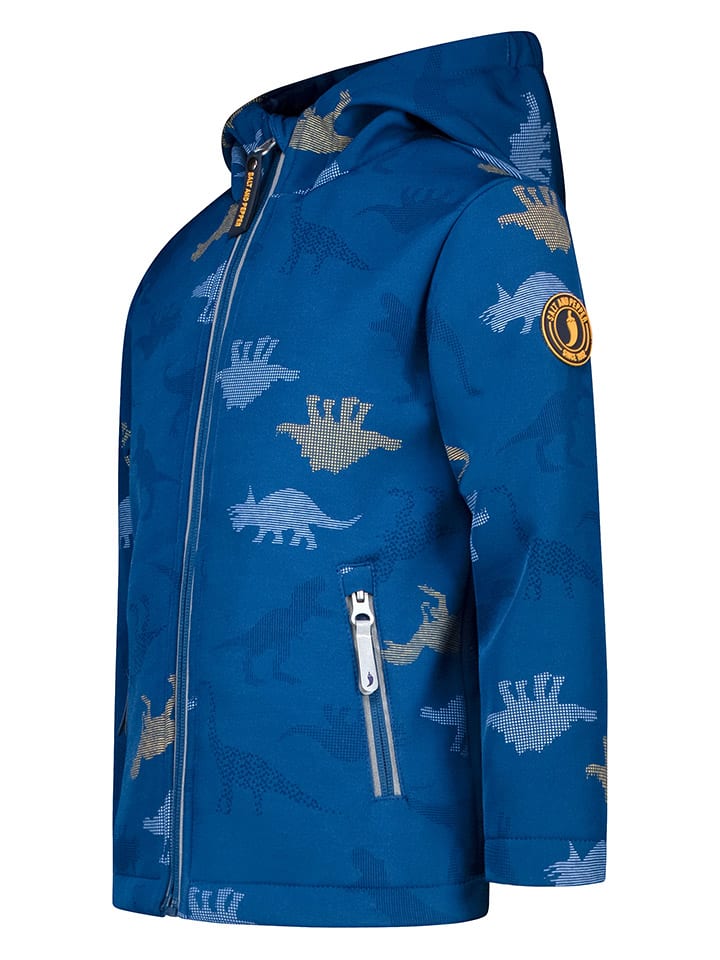 Salt and Pepper Softshelljacke in Blau günstig kaufen