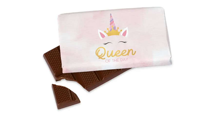 Geschenk für Dich Schokolade Queen of the day 40 g
