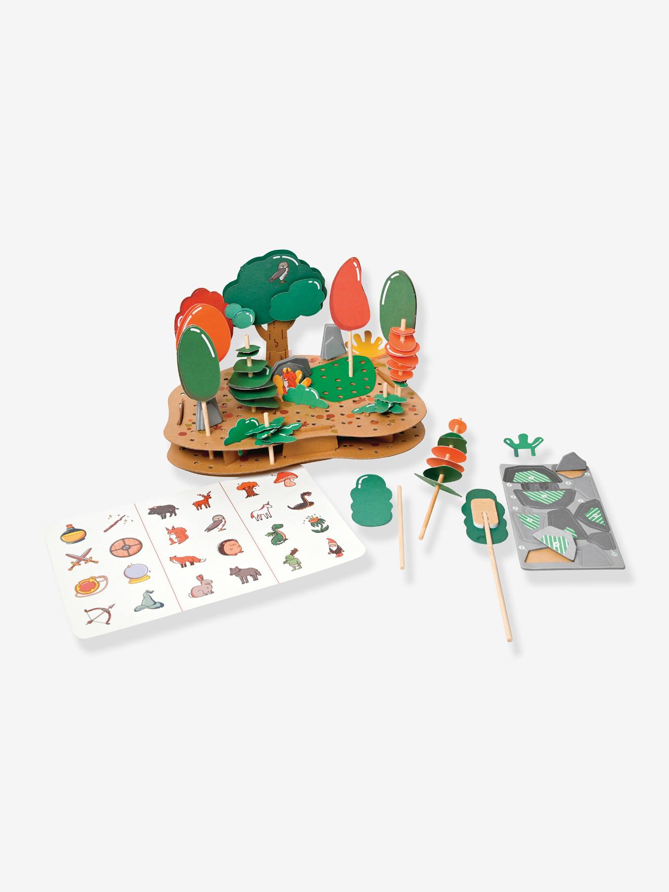 Kit collector La forêt 8/12 ans PANDACRAFT vert