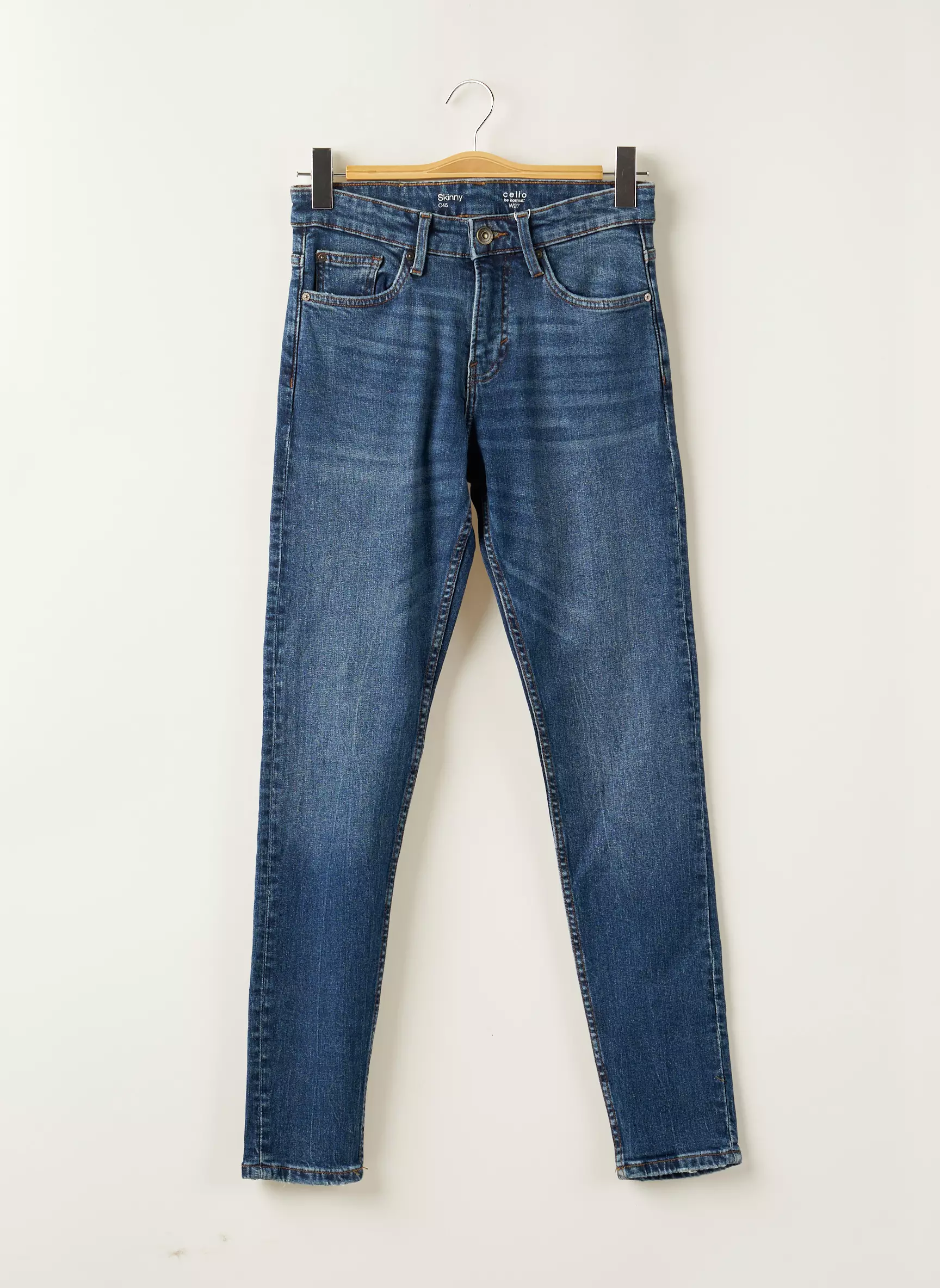 Celio Jeans Skinny Homme couleur bleu