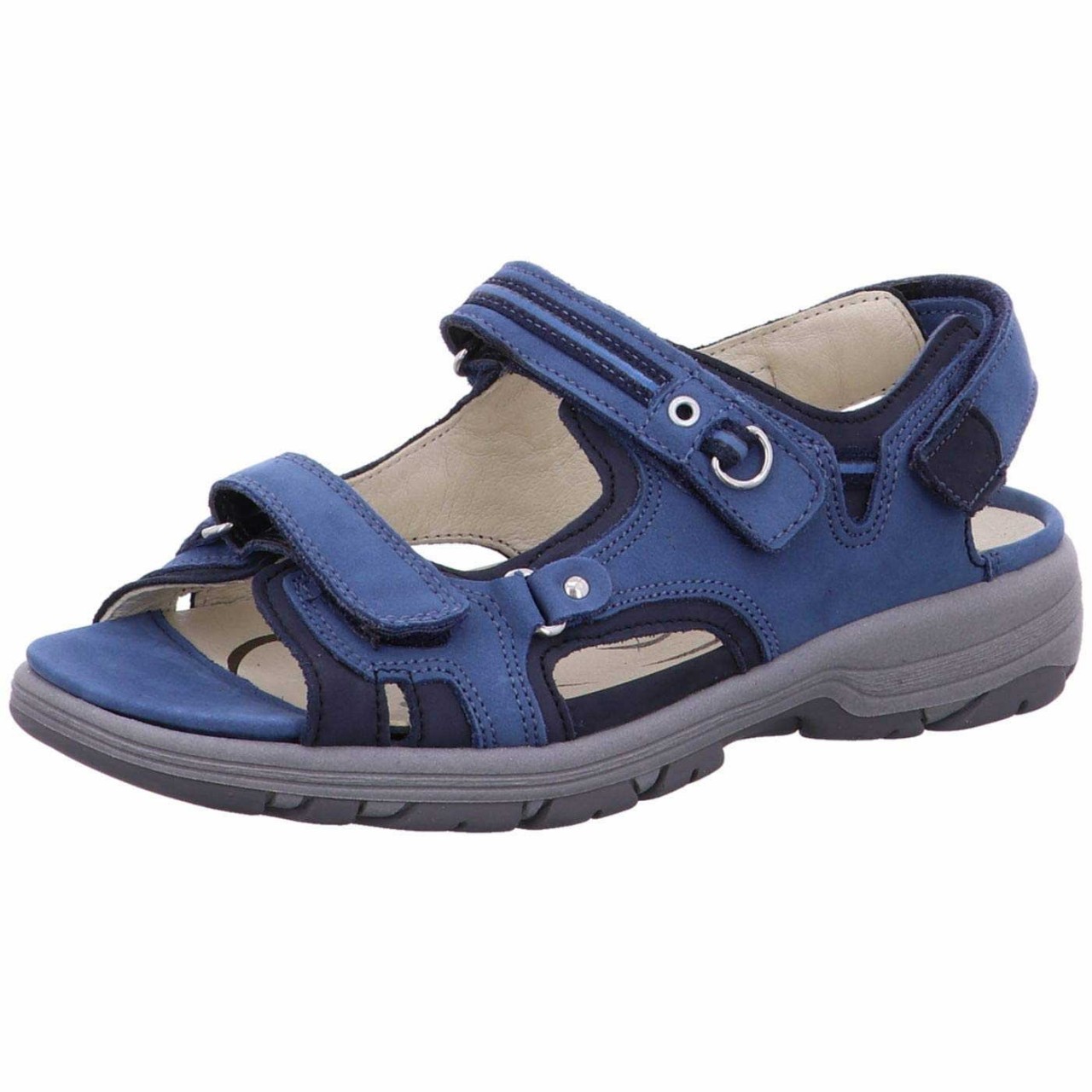 WALDLÄUFER Outdoor Sandalen blau