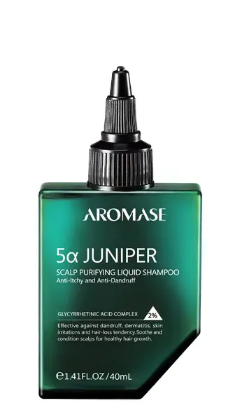 Aromase 5α пилинг за чишћење коже главе са укусом клеке - течност за чишћење за све типове коже главе, 40 мл