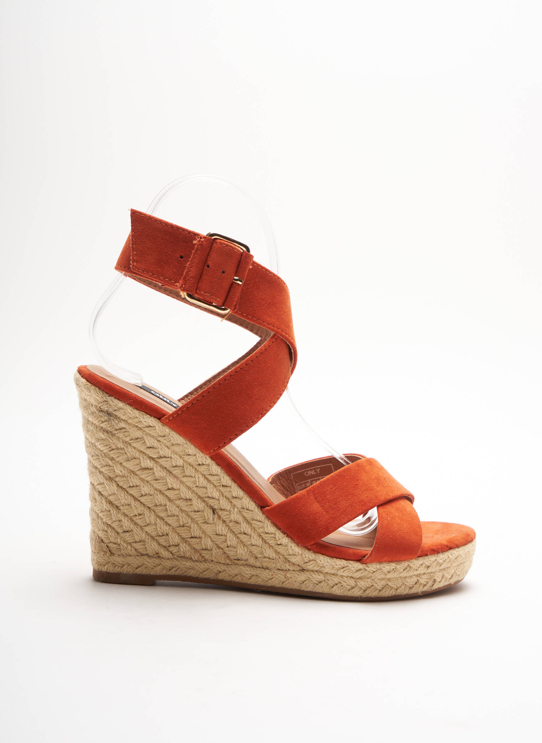 Only Sandales Nu Pieds Femme couleur orange