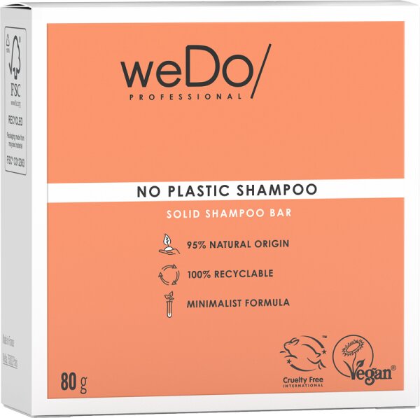 weDo/ Professional No Plastic Shampoo Festes Shampoo