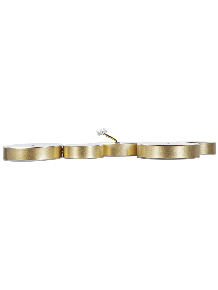 Beliani Deckenleuchten LUGA in Gold - (W) 54 x (H) 3 x (L) 20 cm günstig kaufen onesize